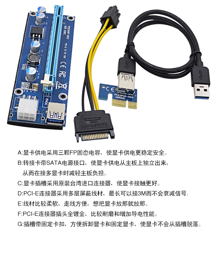 顯卡轉(zhuǎn)接線 從延長線到轉(zhuǎn)接卡的全面解析